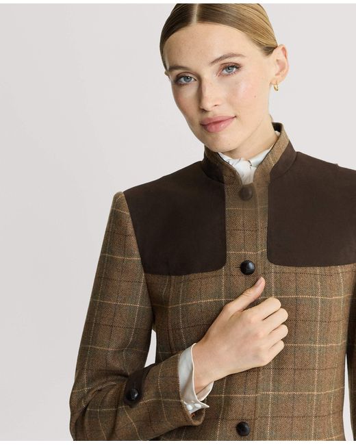 Really Wild Clothing Brown Balmoral Tweed Country Jacket