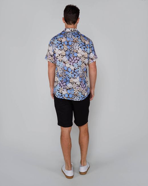 Lords of Harlech Black Devonshire Linen Short for men
