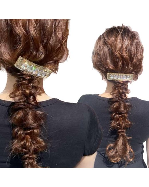 Iostudio Metallic Jewelry Barrette Idea