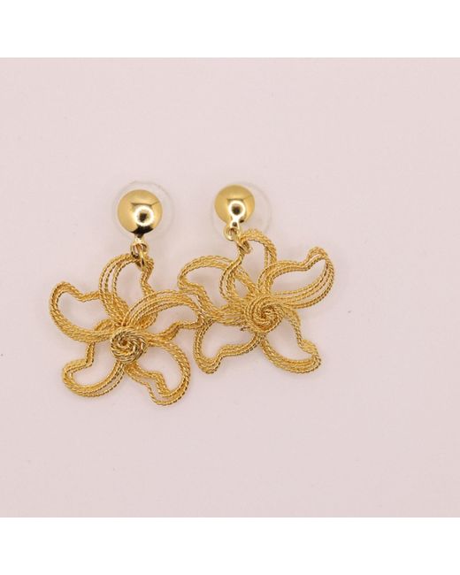 Nart Nature Making Art Metallic The Metal Starfish Hand Twisted Wire Earrings
