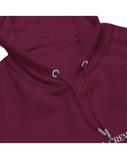 Anchor and Crew Purple Burgundy Two Elysian Editions Organic Cotton Hoodie for men