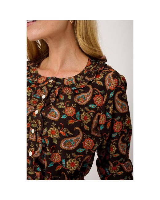 At Last Brown Meg Midi Dress