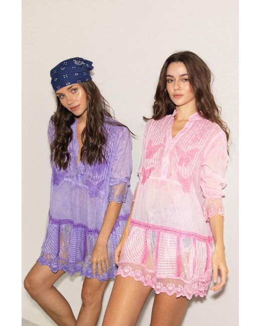 Muche Et Muchette Pink Kalli Tunic