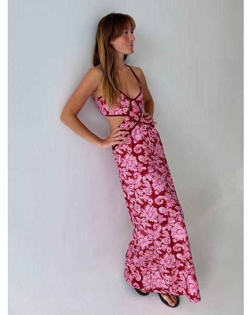 Mind Traveler Purple Ona Dress