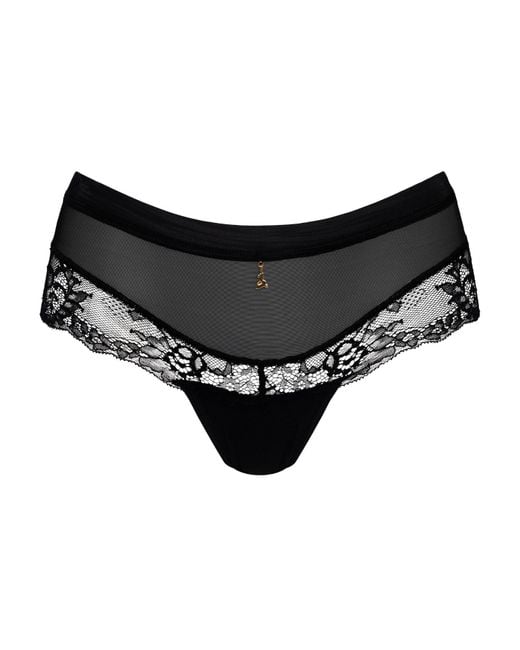 BonBon Lingerie Black Angelina Full Brief