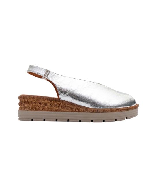 Forever & Always Shoes Brown Blom Leather Platform Sandal