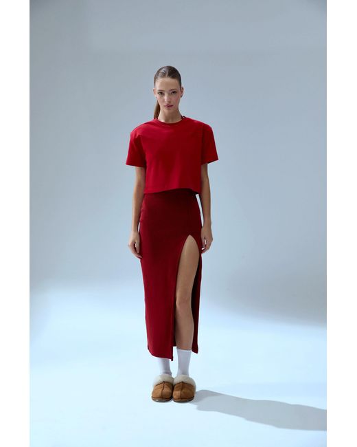 Pcfg Red Your Itch Shoulder Padded T-Shirt