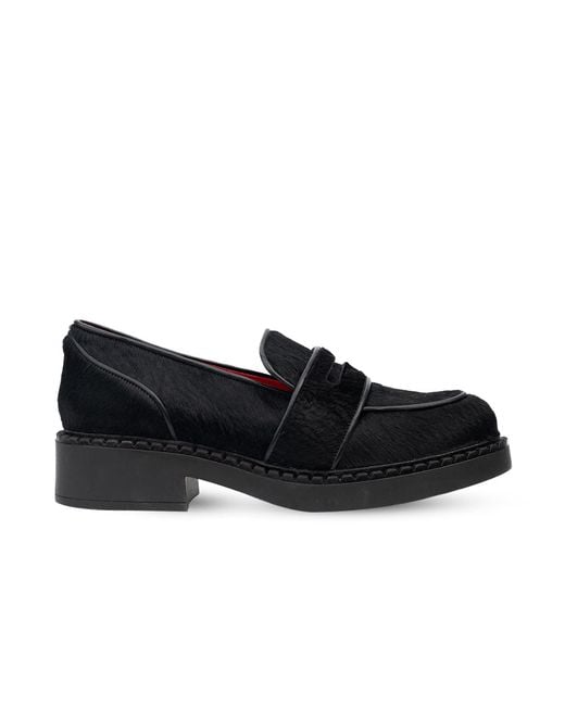 Rosamund Muir London Black Stratford Calfhair Loafers