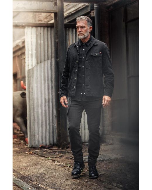 &SONS Trading Co Gray Brandon Overdyed Jean Fade 2 for men