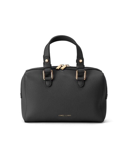 CAMPO MARZIO Roma 1933 Black Edith Bowling Bag