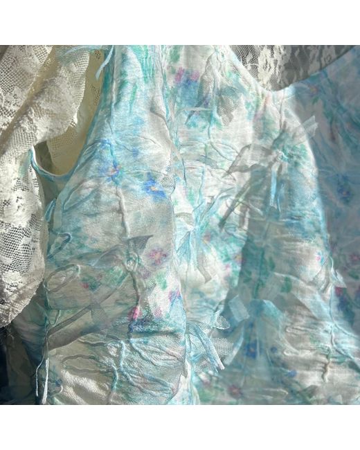 Natalia Petruch Blue Mathilda Dress