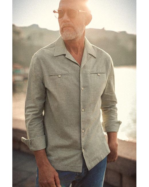 &SONS Trading Co Green Fender Shirt Seagrass for men