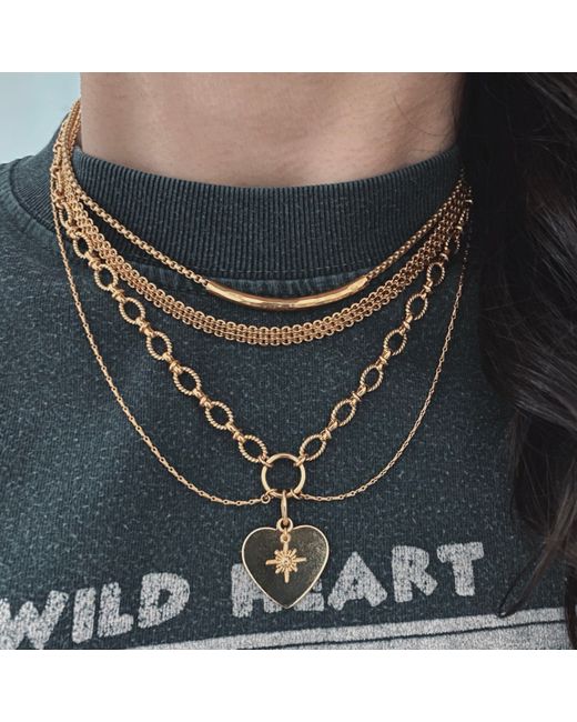 IN CAUDA VENENUM Metallic Tara Necklace