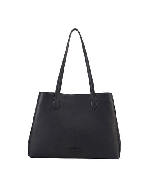 Lloyd Baker Black Adelaide Leather Shoulder Bag