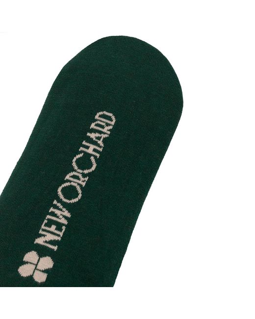 The New Orchard Green Knee-High Vegan Socks