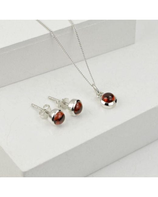 The Jewellery Store London White January Birthstone Jewellery Set