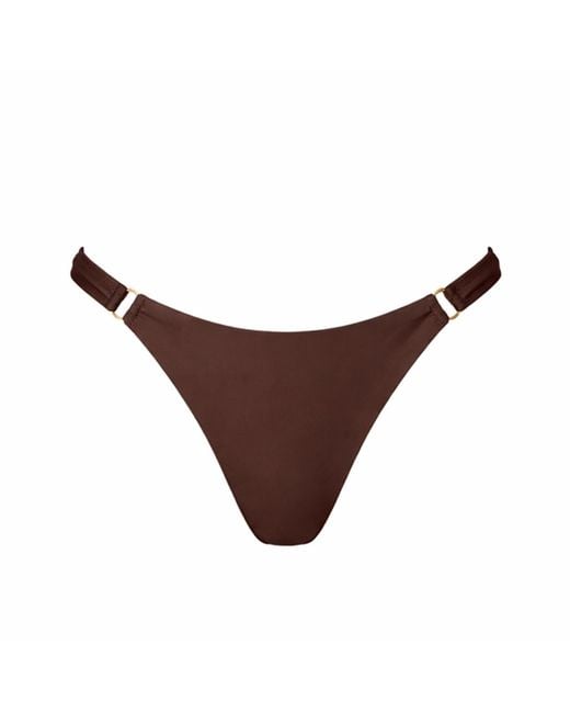 Belletage Swimwear Brown The Loop Bottom