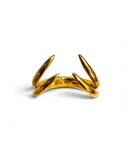 Aki Roc Jewelry Metallic The Hug Ring