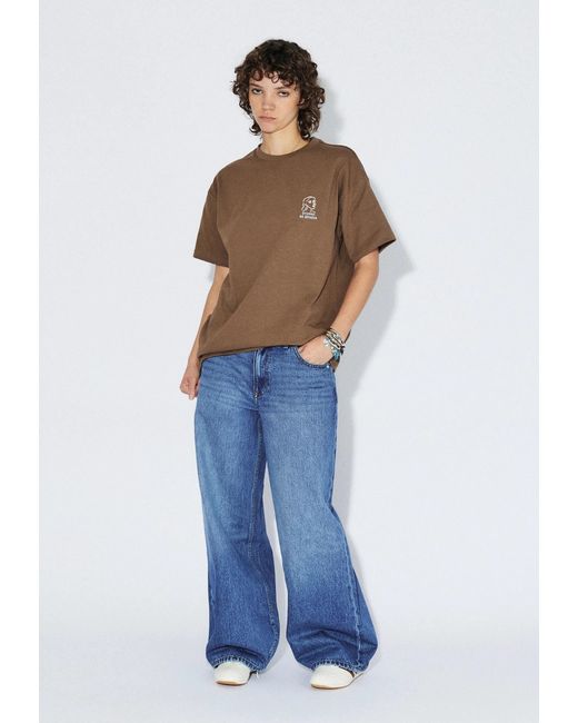 Dr. Denim Brown Trooper Tee for men