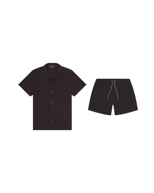 Playaluxe Black Todos Santos Cabana Set for men