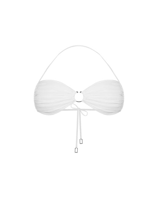 Zhilyova White Icon Bra