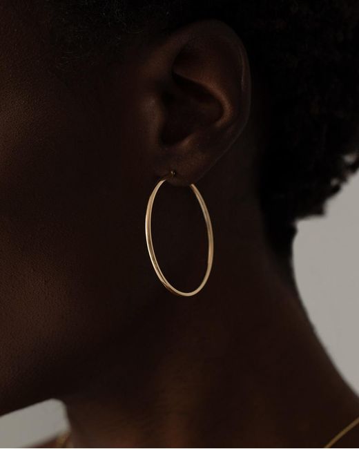 Öugie Metallic The Large Basic Hoops