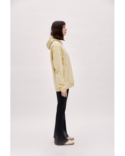 Pcfg Natural Neutrals Destroyed Hoodie