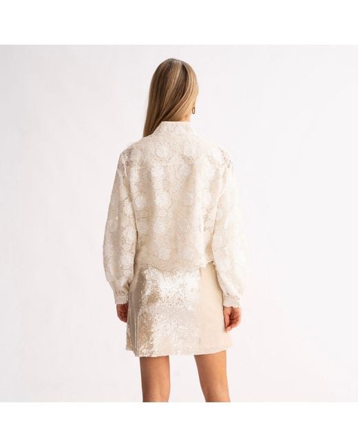 Emma Wallace White Zhi Jacket