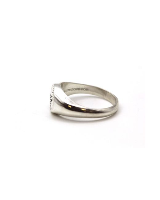 VicStoneNYC Fine Jewelry Metallic Yin And Yang Bold Signet Ring for men