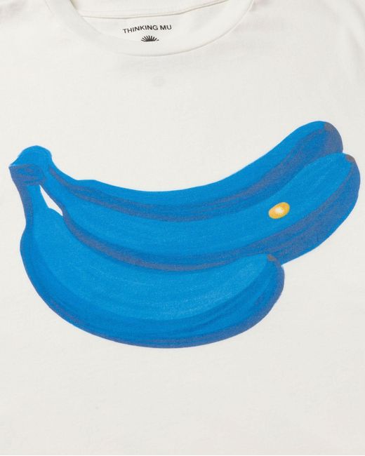 Thinking Mu Blue Bananas Zach T-Shirt for men