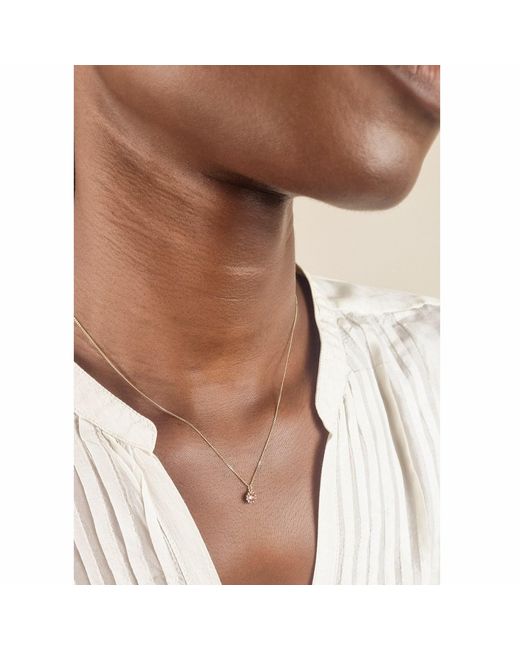 Lee Renee Metallic Dahlia Bud Tourmaline Necklace –