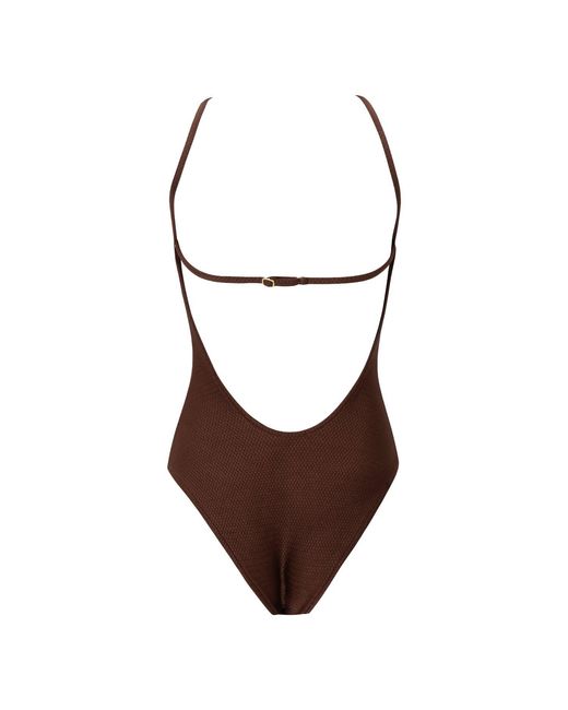 Thaynne Swimwear Llc Brown Ío One Piece