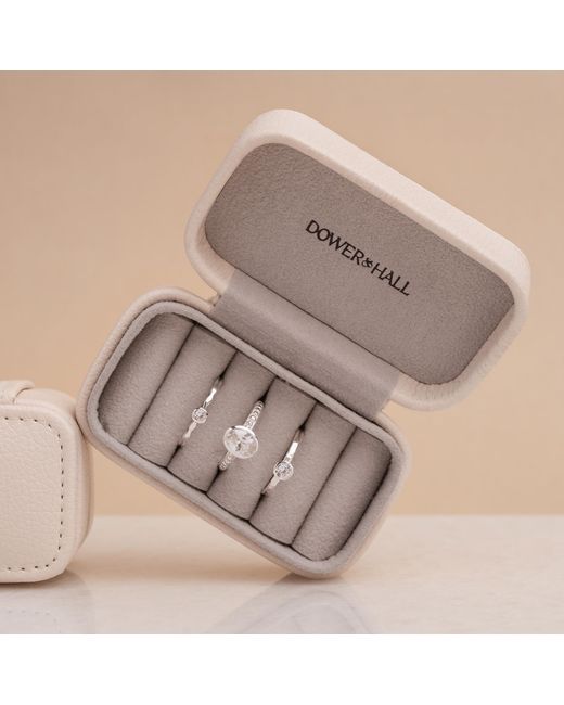 Dower & Hall Metallic Ice Twinkle Stacking Rings Set