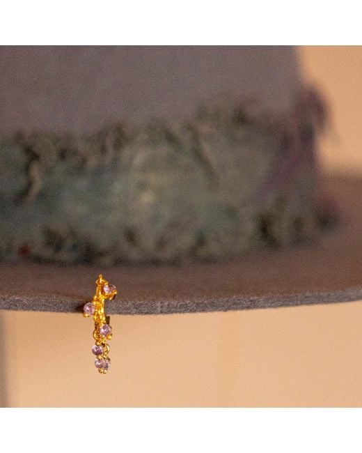 Shaded the Label Gray Pendower Slate Fedora Hat With Sterling Jewellery