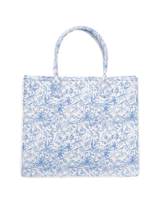 Fable England Bunny Blues Structured Tote