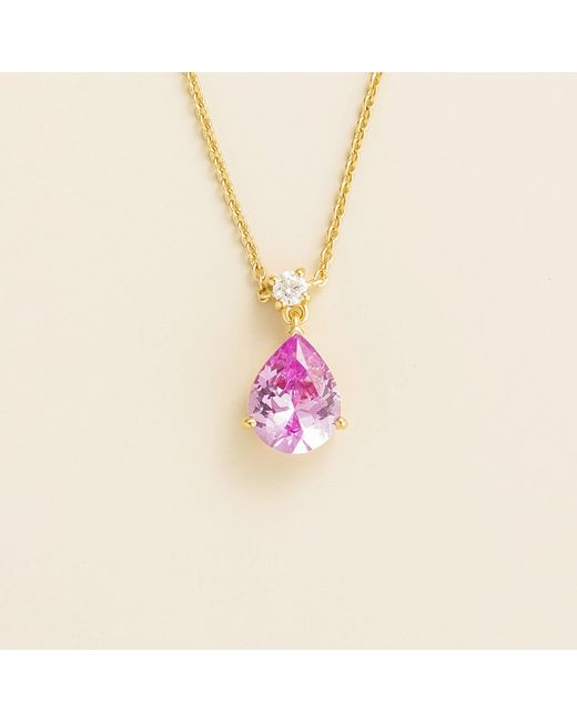 Juvetti Pink Ori Medium Pendant Necklace