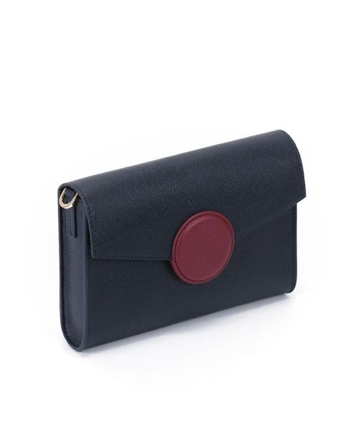CAMPO MARZIO Roma 1933 Blue Phoebe Clutch Bag