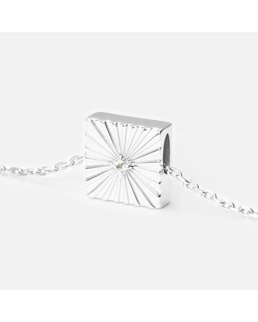 Kouree Metallic 'You'Ve Got This' Necklace Pendant Charm