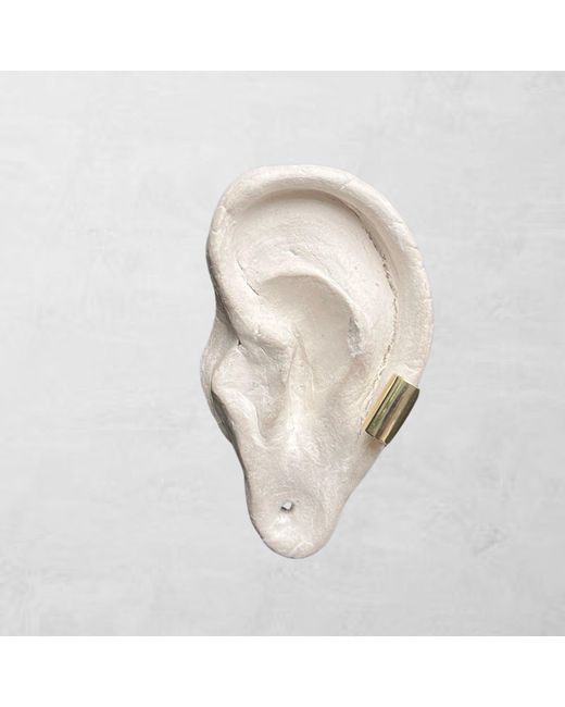 London Atelier Byproduct Metallic Earlobe Cuff Earring One Piece