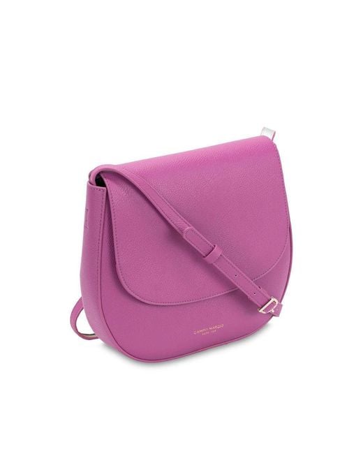 CAMPO MARZIO Roma 1933 Purple Kym Saddle Bag
