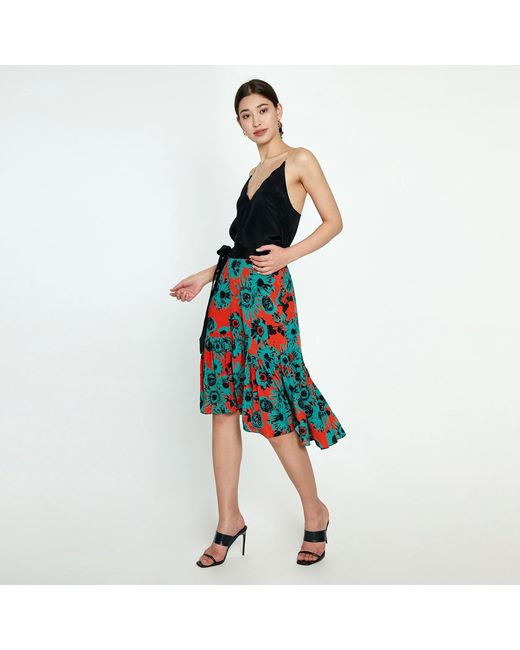 Emma Wallace Blue Kath Skirt