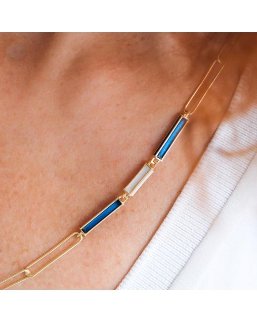 C|Nd|N by Candan Balto Metallic Megaron Chain Necklace