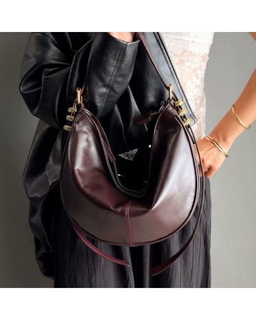 Indigolush Black Midi Hobo Oracle Hiss Cherry Smooth
