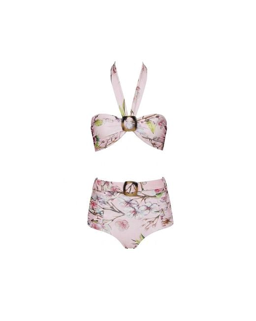 Nur Karaata White Mykonos Glow Bikini