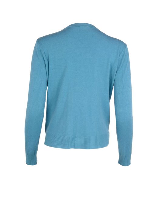 Natalia Petruch Blue Becki Cardigan