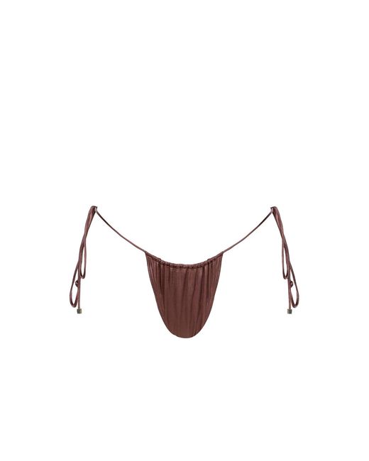 Cherina Beachwear Llc Brown Coachella Bikini Bottom