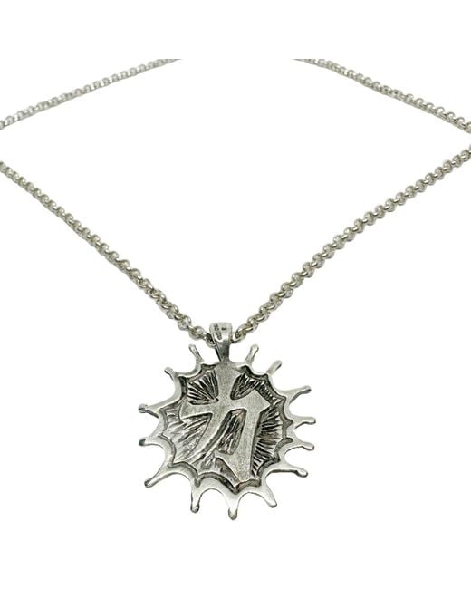 Tg-Jewellery by Tamara Gervasio Metallic Japanese Sex & Power Sign Pendant Chain – Sterling