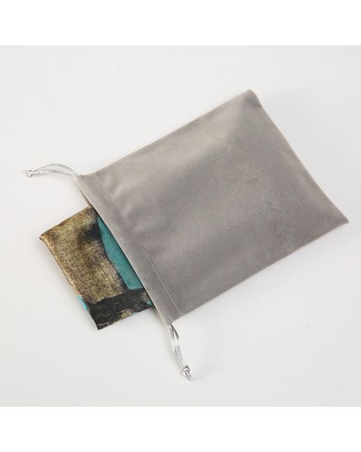 Soft Strokes Silk Green Pure Silk Scarf Ink & Colour By Zhao Ji Auspicious Crane Long