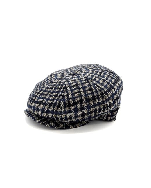 DORIA 1905 Black Irish Panel Cap for men