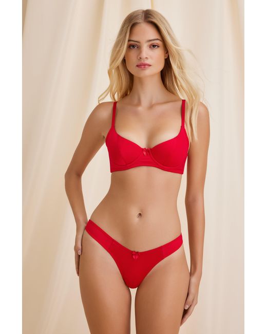 Scarlett Gasque Red Tallulah Bra